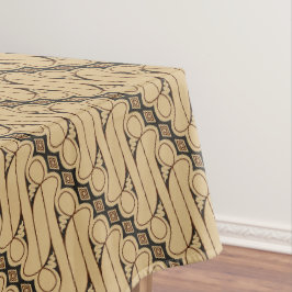 ろうけつ染めパラン、インドネシアパターン、ジャワ語、民族 テーブルクロス