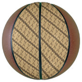 ろうけつ染めパラン、インドネシアパターン、ジャワ語、民族 バスケットボール (縦)