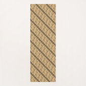 ろうけつ染めパラン、インドネシアパターン、ジャワ語、民族 ヨガマット (正面)