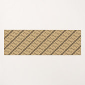 ろうけつ染めパラン、インドネシアパターン、ジャワ語、民族 ヨガマット (正面(横))