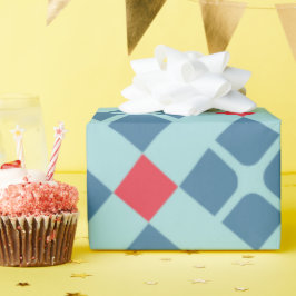 ろうけつ染めブラック赤パタミニマルーン ラッピングペーパー