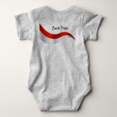 ろうけつ染めプライドベビー服ベビーボディスーツ ベビーボディスーツ (裏面)