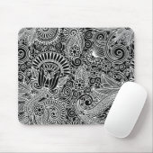 ろうけつ染めモチーフ マウスパッド (マウス)