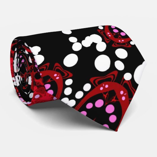 ろうけつ染め抽象芸術ネクタイ ネクタイ (ロール)