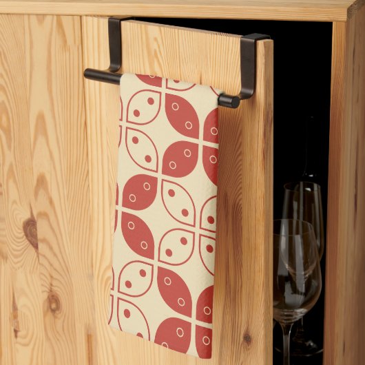 ろうけつ染め河東，インドネシアの模様，ジャワ語，民族 キッチンタオル (三つ折り)