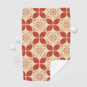 ろうけつ染め河東，インドネシアの模様，ジャワ語，民族 ゴルフタオル (インサイチュ)