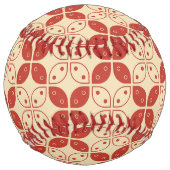 ろうけつ染め河東，インドネシアの模様，ジャワ語，民族 ソフトボール (裏面)