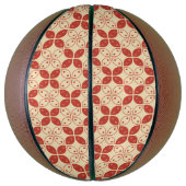 ろうけつ染め河東，インドネシアの模様，ジャワ語，民族 バスケットボール (縦)