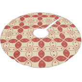 ろうけつ染め河東，インドネシアの模様，ジャワ語，民族 ブラッシュドポリエステルツリースカート (アングル)