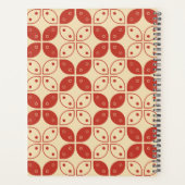 ろうけつ染め河東，インドネシアの模様，ジャワ語，民族 プランナー手帳 (裏面)