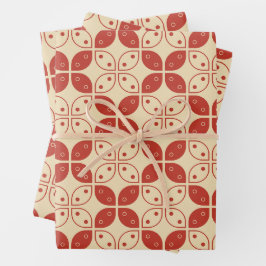 ろうけつ染め河東，インドネシアの模様，ジャワ語，民族 ラッピングペーパーシート