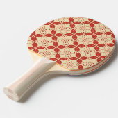 ろうけつ染め河東，インドネシアの模様，ジャワ語，民族 卓球ラケット (正面アングル)