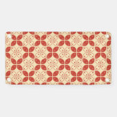 ろうけつ染め河東，インドネシアの模様，ジャワ語，民族 横断幕 (横)