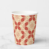 ろうけつ染め河東，インドネシアの模様，ジャワ語，民族 紙コップ (右)