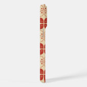 ろうけつ染め河東，インドネシアの模様，ジャワ語，民族 iPhoneケース (右側面)