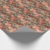 ろうけつ染め美しい：マレーシア芸術的疑問に思 ラッピングペーパー (角)