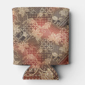 ろうけつ染め美しい：マレーシア芸術的疑問に思 缶クーラー (裏面)