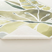 ろうけつ染め葉 シェルパブランケット (3/4)