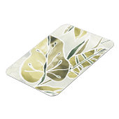 ろうけつ染め葉 マグネット (左側)