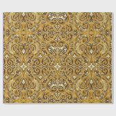 ろうけつ染め06 ラッピングペーパー (フラット)