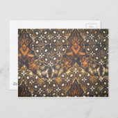 ろうけつ染めno.24コレクション ポストカード (正面/裏面)