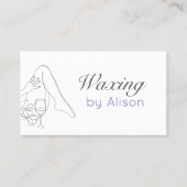 ろうす女性体手描き 名刺 (正面)