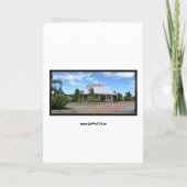 ろうそくに火を付ける 招待状 (裏面)