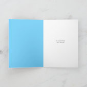 ろうそくの付いたカップケーキ 「えっと、えっと、えっと!」 誕生日 カード (内部)