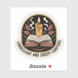 ろうそくの光と不気味な章 シール