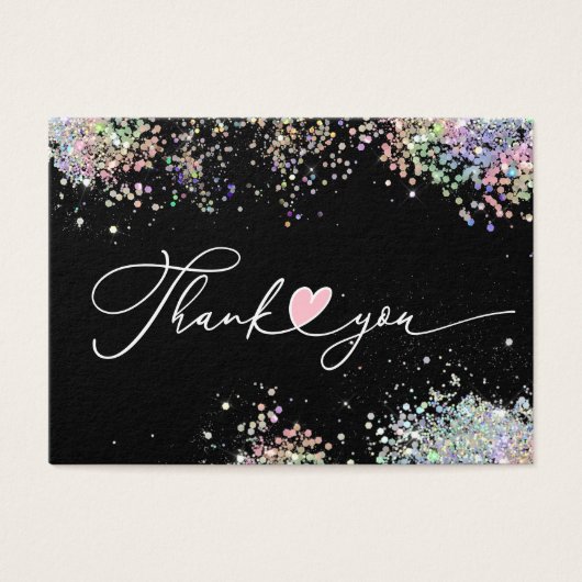 ろうそくの気に指示とサンキューカード (正面)