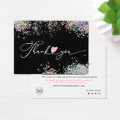 ろうそくの気に指示とサンキューカード (デスク)