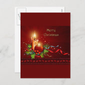 ろうそくの灯 シーズンポストカード (正面/裏面)