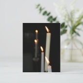 ろうそく付きポストカード ポストカード (スタンド正面)