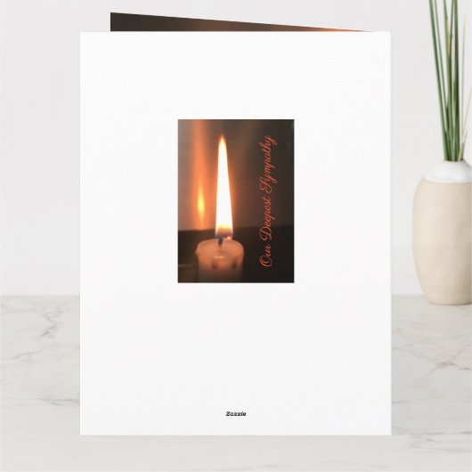 ろうそく共感書 カード (裏面)