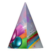 ろうそく及びオーナメント パーティーハット (裏面)