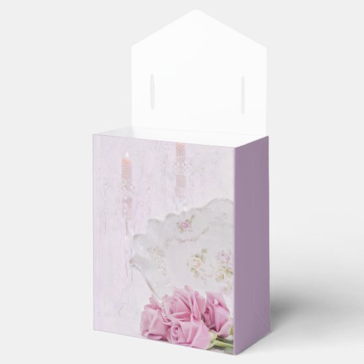 ろうそく及びバラ フェイバーボックス (オープン)