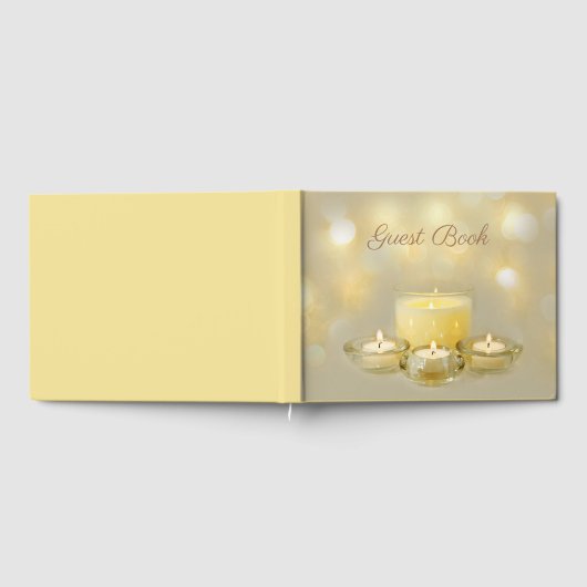 ろうそく灯 ゲストブック (全面)