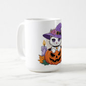 ろうそく灯 コーヒーマグカップ (正面左)
