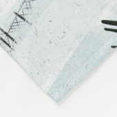 ろうそく灯 フリースブランケット (角)