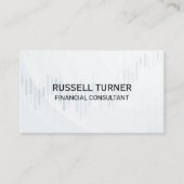 ろうそく立てのロゴの背景 名刺 (正面)