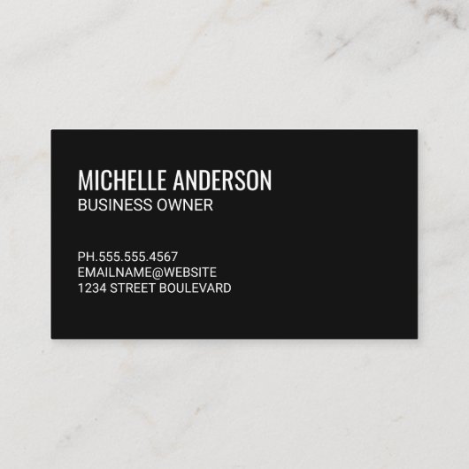 ろうそく立てのロゴ 名刺 (裏面)