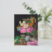 ろうそく立ての花瓶 シーズンポストカード (スタンド正面)