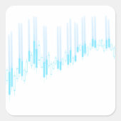 ろうそく立て図 スクエアシール (正面)