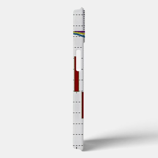 ろうそく立て株式市場チャート Case-Mate iPhoneケース (裏面 / 右)