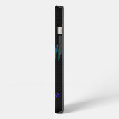 ろうそく立て株式市場チャート iPhoneケース (左側面)