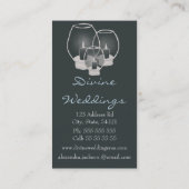 ろうそく結婚の明かりで 名刺 (裏面)