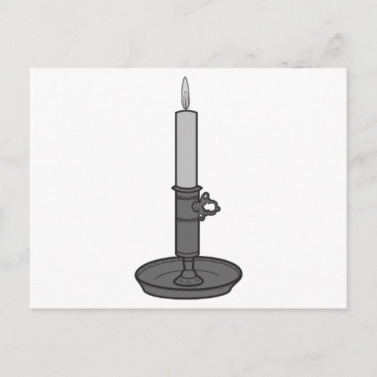 ろうそく01 ポストカード (正面)