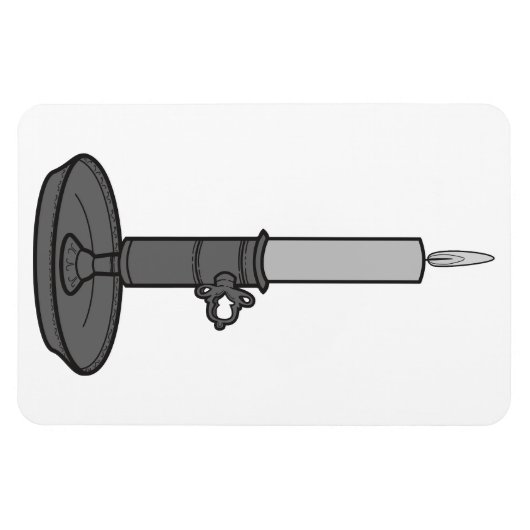 ろうそく01 マグネット (横)