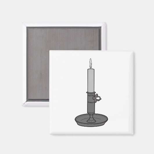 ろうそく01 マグネット (正面/裏面)