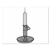 ろうそく01 ラバースタンプ (インプリント)
